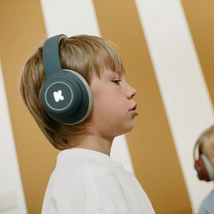 Наушники Bluetooth КИДИВУЛЬФ (KIDYWOLF), синие